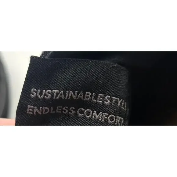 Cariuma Organic Sneakers Black Size Men's US 9 & Ladies US 10 - Picture 9 of 10